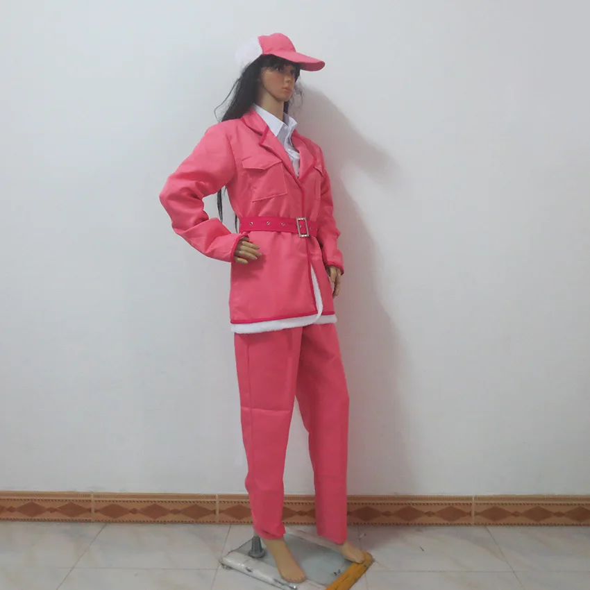 Cells at Work! Hataraku Saibou Eosinophils Christmas Party Halloween Uniform Outfit Cosplay Costume Customize Any Size