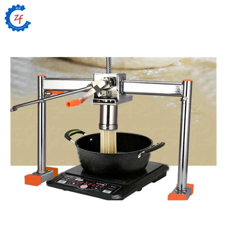 Chinese multifunction manual mini small noodle making machine with 7 mold