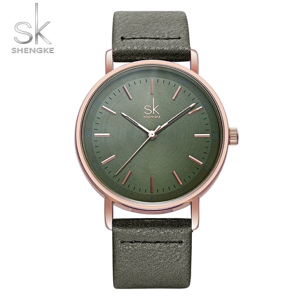 SHENGKE Women Wrist Watch Women Minimalist Watches Top Brand Luxury Women\'s Watches Fashion Ladies Watch Clock reloj mujer