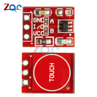 5Pcs TTP223 Touch Key Switch Module Touching Button Capacitive Switches Self-Locking/No-Locking Jog 2.5-5.5V