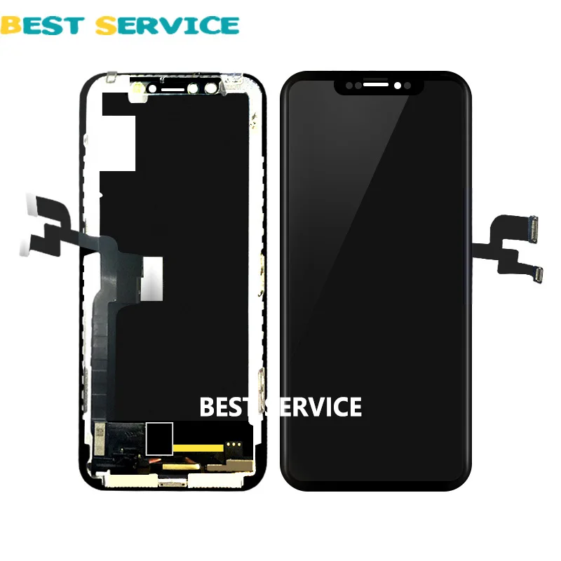 

AAA For iPhone X lcd XS XR XS MAX With 3D Touch Digitizer Assembly No Dead Pixel LCD Screen Replacement Display For iPhoneX LCD