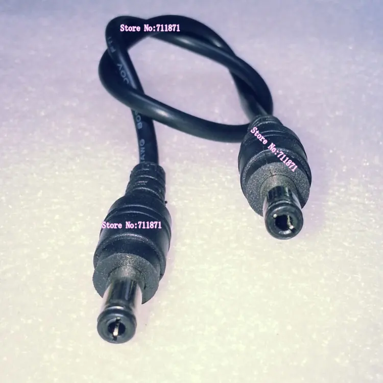 0.3 M/30 ซม.DC5.5 * 2.1 ชายชายสายไฟชาย DC2.1 สายไฟ DC 2.1 ชายสายไฟสายไฟสายไฟ