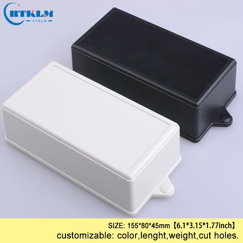 ABS junction box plastic enclosure diy instrument case Wall mounting electronic housing products 155*80*45mm