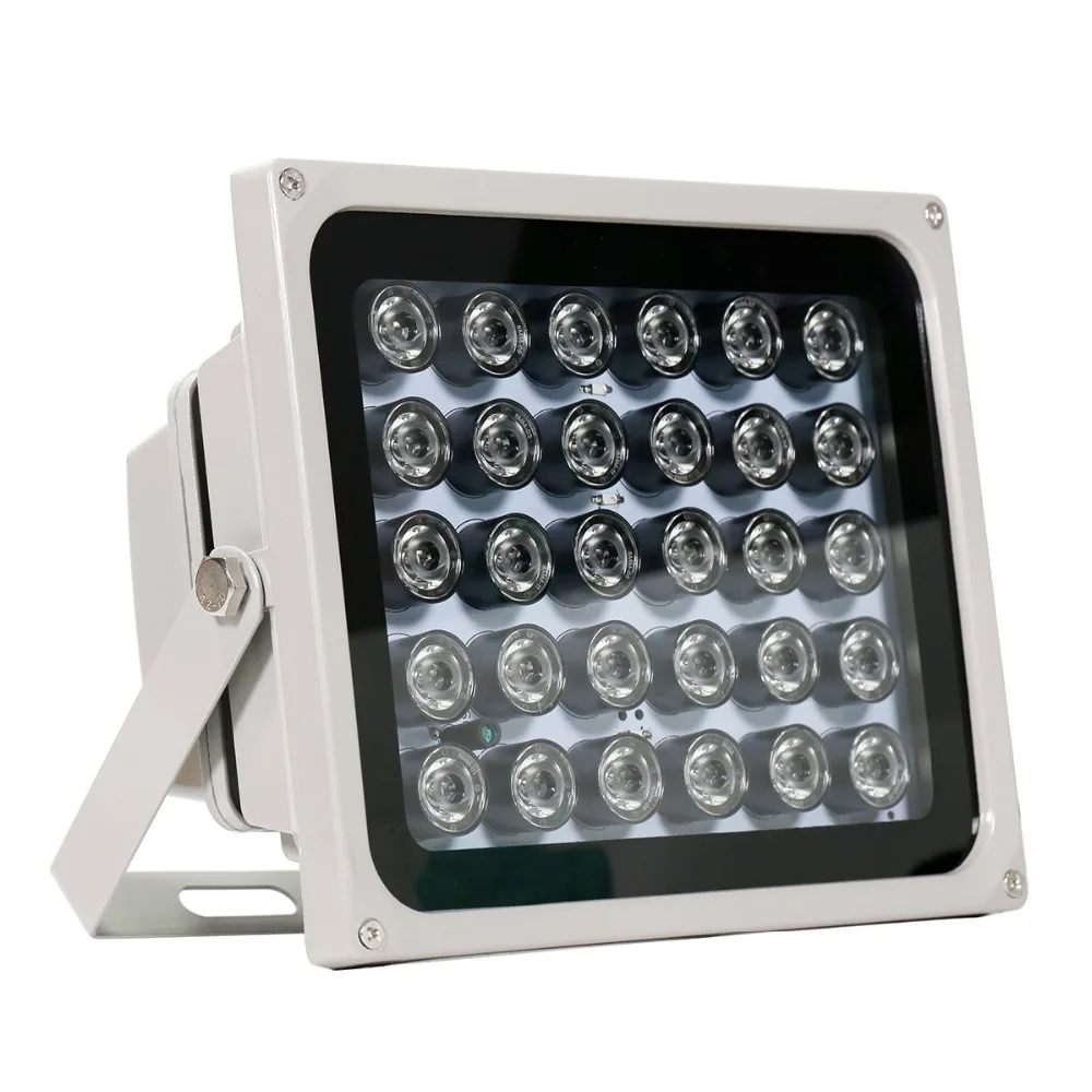 AZISHN CCTV المصابيح 30 الأشعة تحت الحمراء مصباح بالأشعة تحت الحمراء للرؤية الليلية 850nm IP65 المعادن في الهواء الطلق CCTV ملء ضوء لكاميرات المراقبة CCTV
