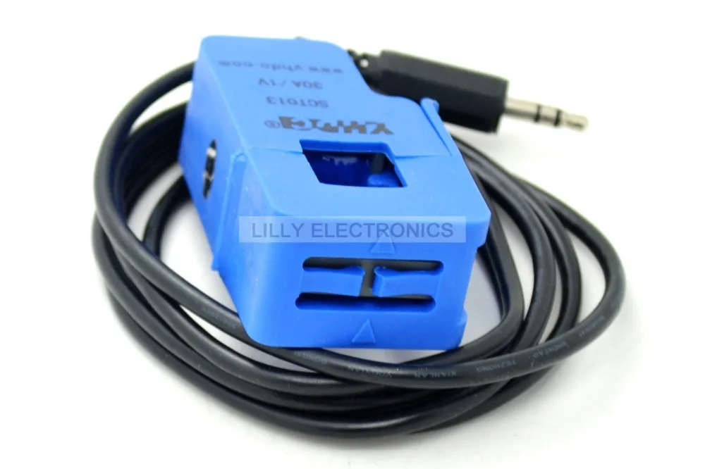Non Invasif Arus AC Sensor SCT-013-030 0-30A Split Core Current Transformer