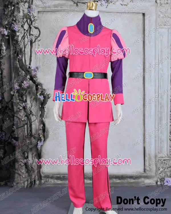 

Prince Gumball Prince Cosplay Costume Pink H008