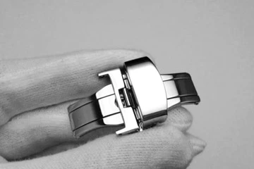 Edelstahl-Uhrenverschluss Doppel-Druck-Schmetterlingsverschluss 18mm 20mm 22mm 24mm 14/16mm Uhrenzubehör UTHAI – Detail 10