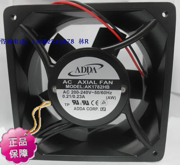 NEW ADDA AK1782HB-AW 17689 AC220V Axial cooling fan