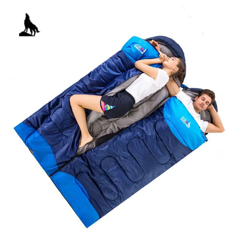 

Outdoor Sleeping Bag Ultralight Envelope Camping uyku tulumu between 1.1kg-2.3kg for four seasons Sleep Bag lazy saco de dormir