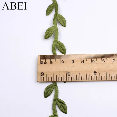 Искусственные листья из полиэстера ABEI, зеленый, 5 м