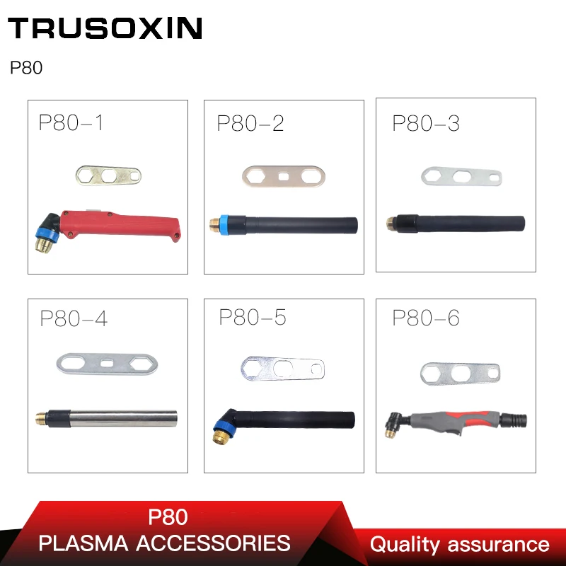 P80 for Welding Machine and Plasma Cutter/Cutting Machine Torch Head/Air Cooled Plasma Cutting 100A 120A Torch/Cutting Gun