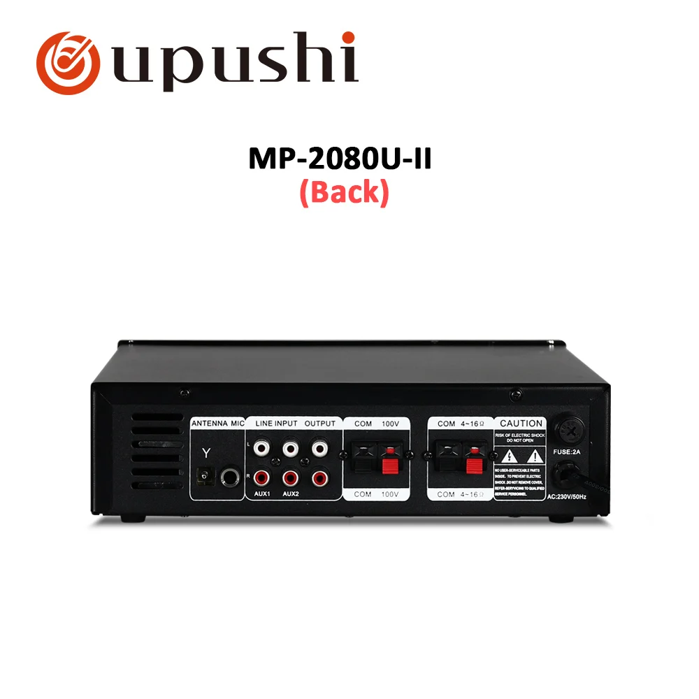 Bluetooth amplificatore 50w di potenza digitale amplificatore 80w di piccola dimensione USB amp con scheda SD, a distanza di controllo per Oupushi casa altoparlanti