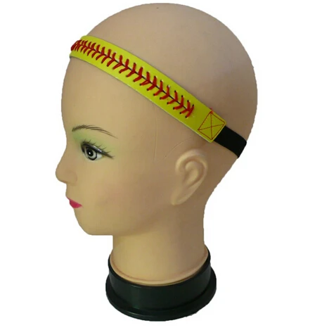 Free shipping 12pcs Multi-colors Seamed Stitching Headwear Synthetic Leather Softball Patchwork Headbands for Women