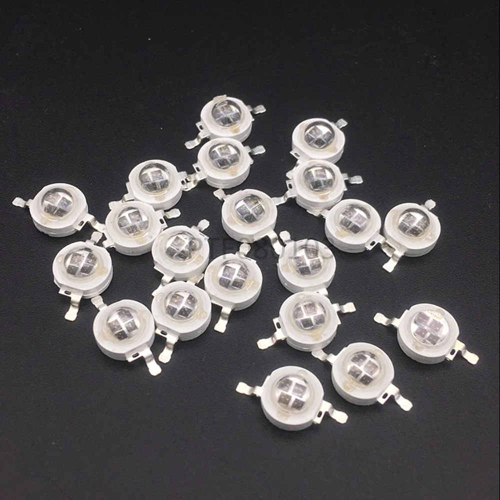 5pcs 5W 850nm Infrared induction high-power LED light-emitting diode Light Beads