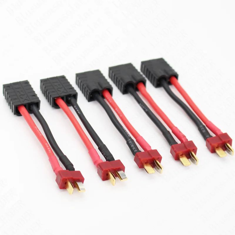 200pcs/ lot Trax female connector  Charge cable 14 AWG Cable with T male plug