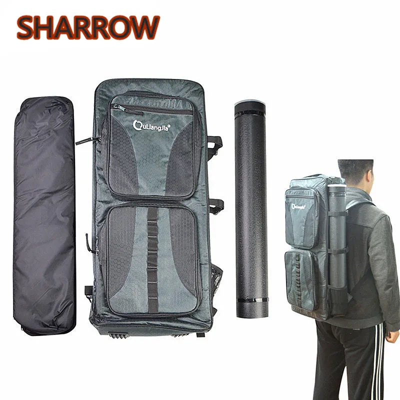 

1Set Archery Tactical Backpack Bow Bag Back Pack Bag Case Pouch Holder Bow Bag For Recurve Bow Outdoor Shooting Accessories