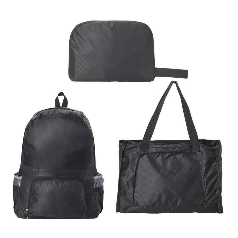 Customized Fashion Travel Backpack Folding Schoolbag Outdoor Sports Backpack Dual-use Travel Bag New Waterproof Backpack