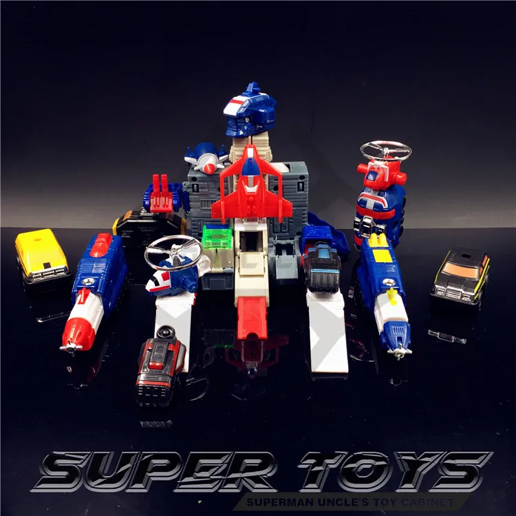 COMIC CLUB INSTOCK transformation robot Voltron: Defender of the Universe Voltron Vehicle Force Fortress Maximus action figure