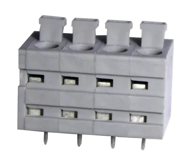 50PCS 5.0MM Screwless terminal block FS1.5-XX-500-02 PCB spring connector DG211  KF211 KF246