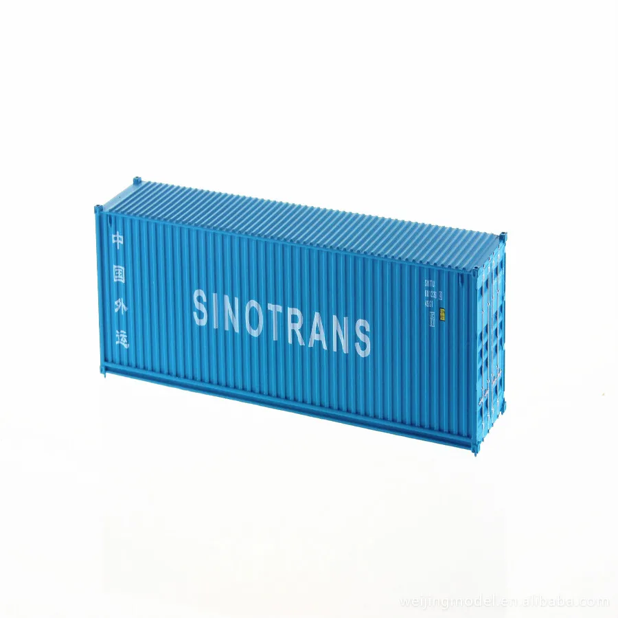 HO Skala Modell Zug Zubehör 40 Fuß Container 1: 87 Zug Modell Teile Architektur Modell Kits Gebäude