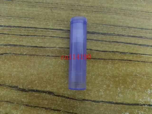 500pcs/lot Free Shipping 5g Empty Colorful lip balm lipstick cream tube bottle Mouth Lip Balm Stick Sample Cosmetic Container