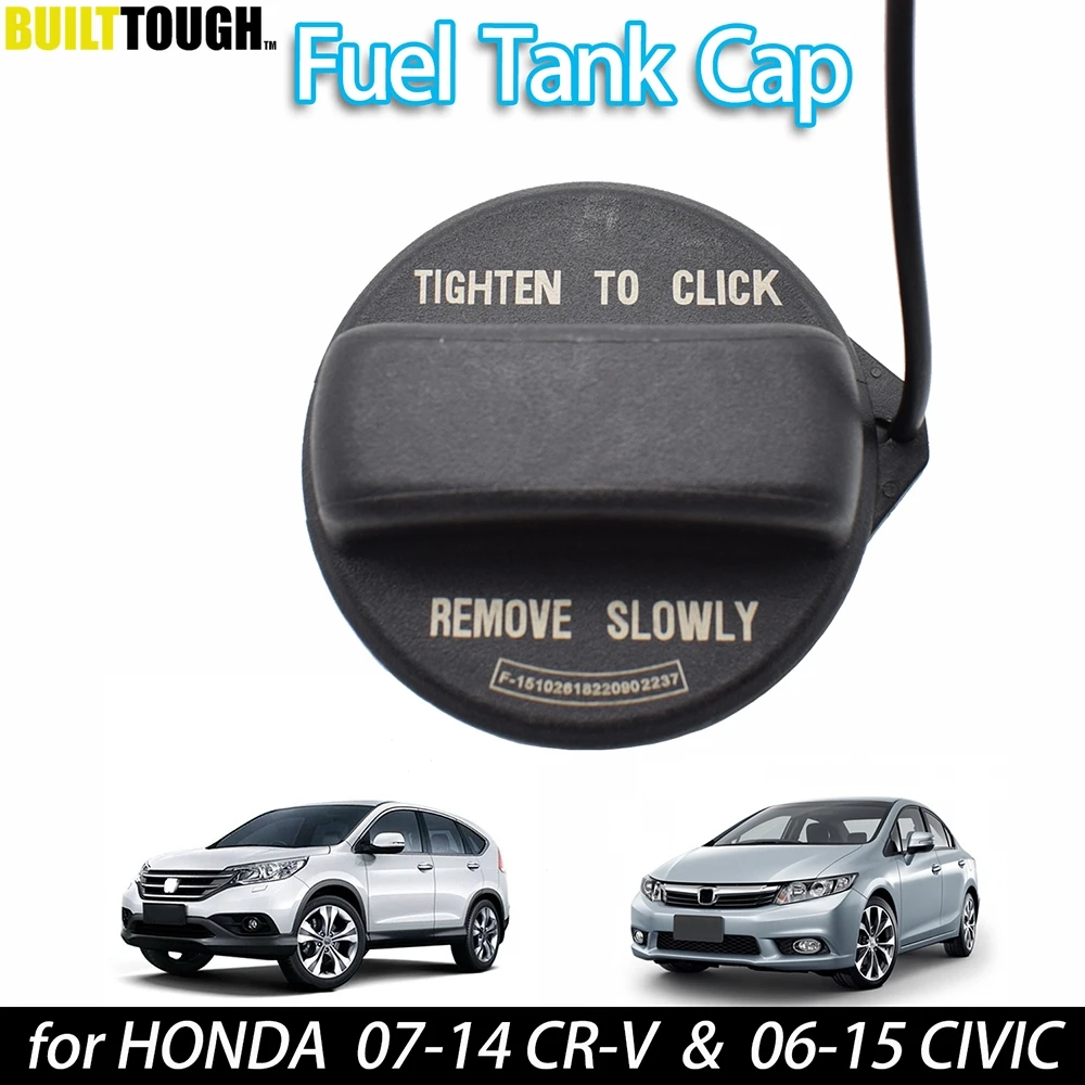 

17670-T3W-A01 Fuel Gas Tank Filler Cap for Honda CR-V Civic Accord Pilot Crosstour Fit Odyssey HR-V Insight 2010 2011 2012 2013