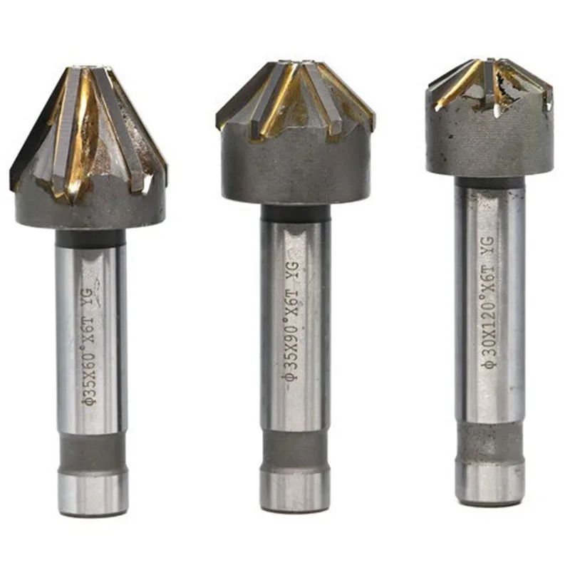 Imagem -04 - Liga Chanfradura Cortador Haste Reta 60 Graus 90 120 16 mm 20 mm 25 mm Cortador de Trituração com Escarpas de Carboneto Yg8