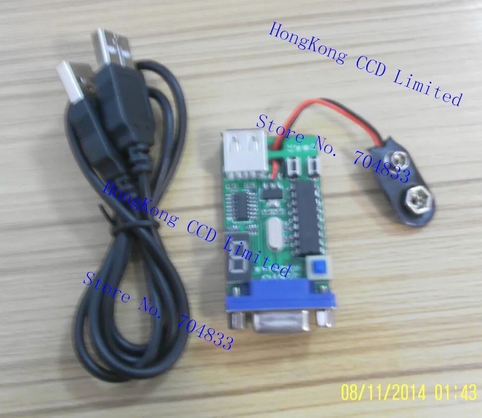 

Vga signal generator belt digital tube 15 dual power
