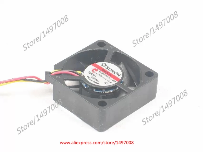 

SUNON MC30100V2-000C-G99 DC 5V 0.38W 30x30x10mm Server Cooling Fan