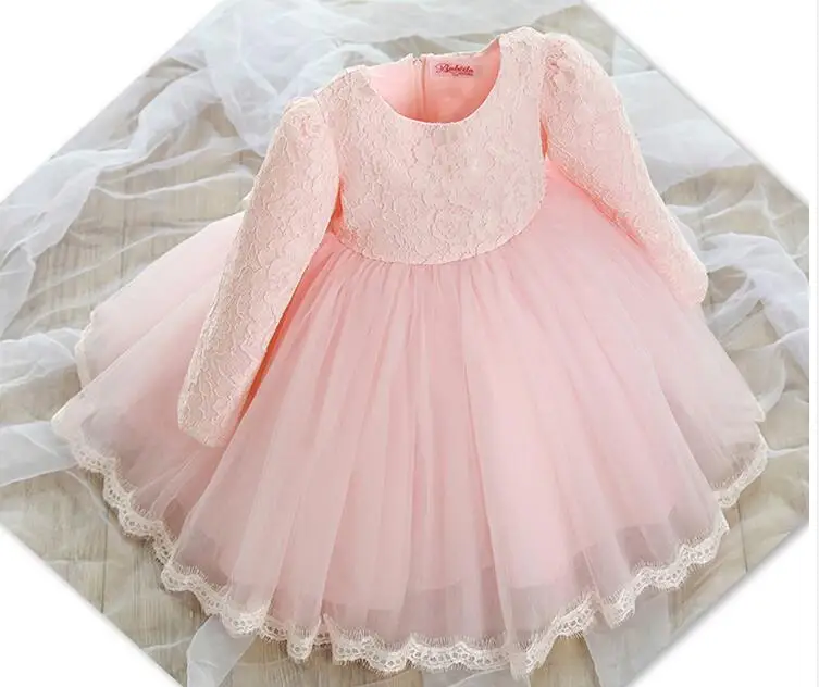 Toddler Girl Baptism Dress Christmas Costumes Baby Girls Princess Dresses 1 Year Birthday Gift Kids Party Wear Dresses For Girls