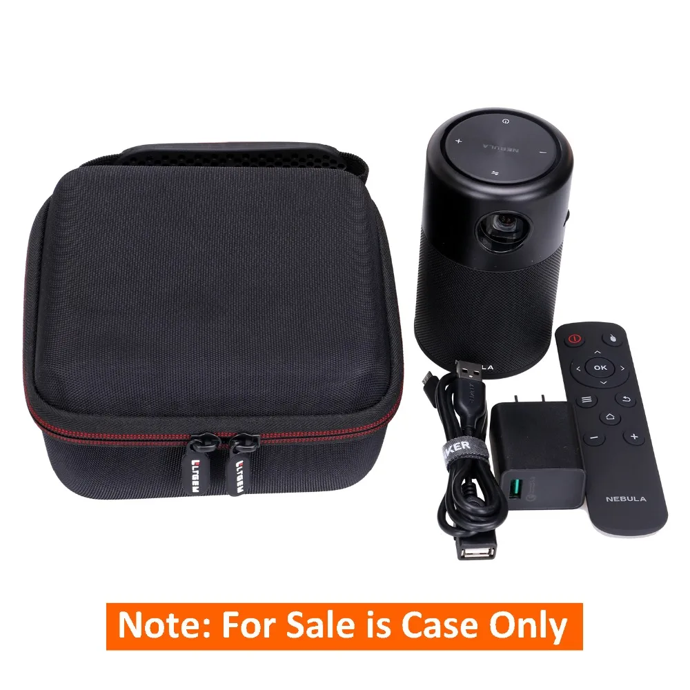 LTGEM-OligHard Case for Nebula Capsule, Smart Mini Projector, Travel Protective, Carrying Storage Bag