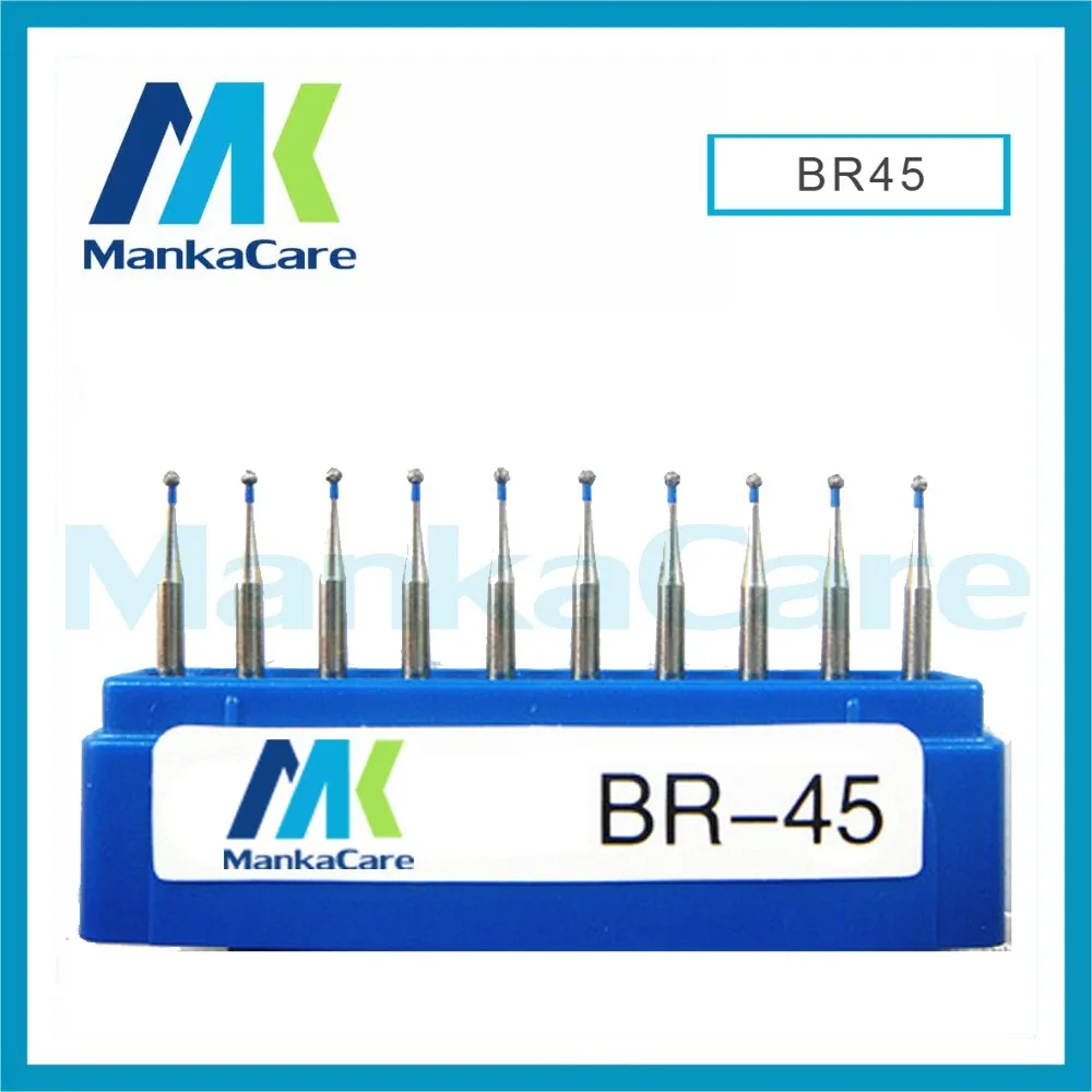 

BR - Dental Lab Assorted Diamond Burs Millers Tooth Drill Jewelers/High abrasive/High speed handpiece dental bur emery bur