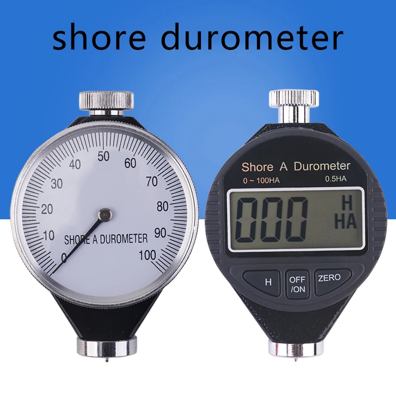 

Digital Shore Hardness Tester / Rubber Hardness Tester A/0/C/D Type Tire / Silicone / Plastic Shore Durometer