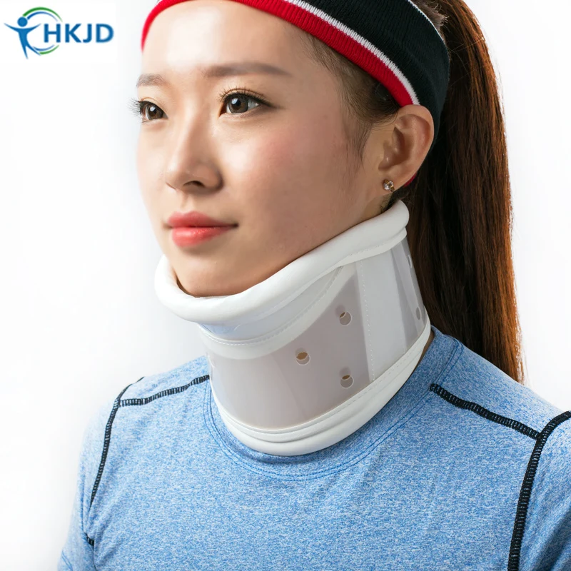 

Rigid First-aid Cervical Neck Collar with Chin Support for Stiff Neck Pain Relief Cervical Collar Neck braces neck belt Wrap