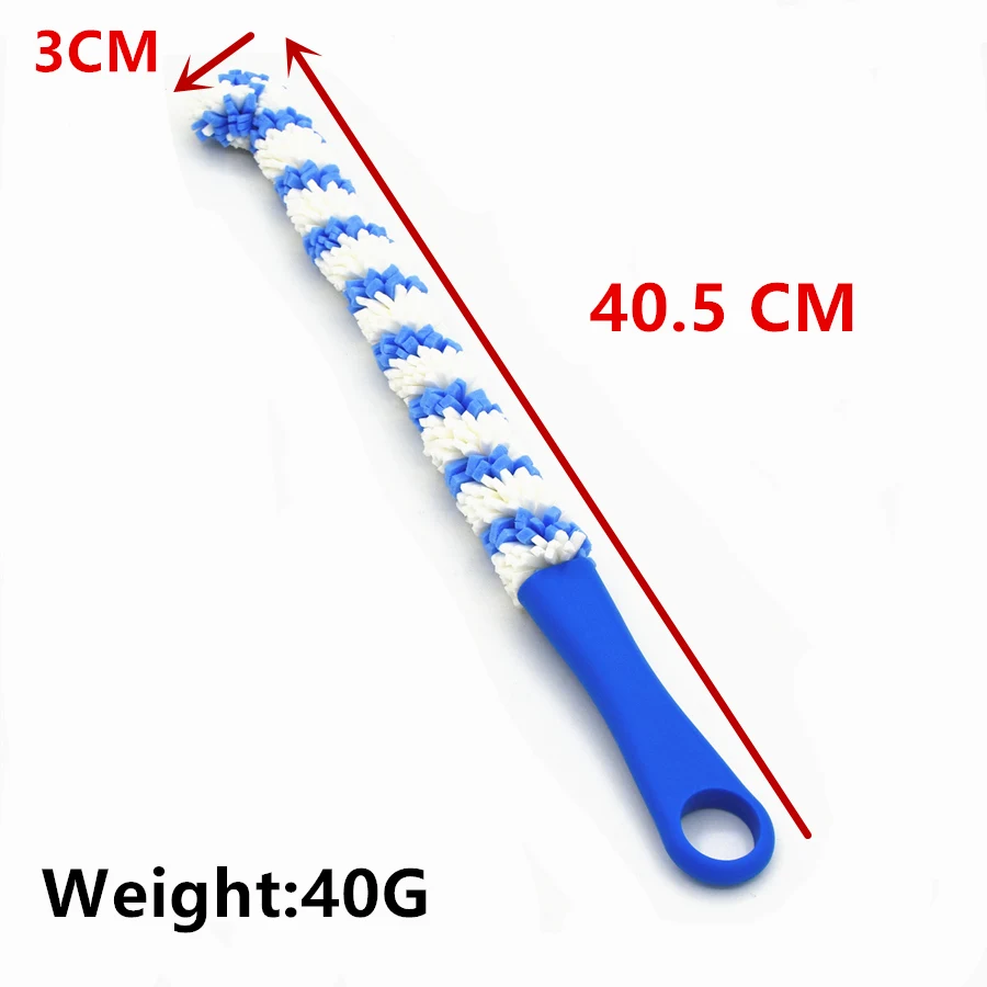 Length:45CM Flexible Plastic &Foam Shisha Brush for Hookah Vase,Shisha Hose Easy to Clean,Narguile Water Smoking Accessories