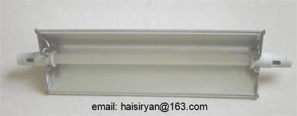 

sk15 customized 2000w 350mm far Single tube Electric halogen IR quartz glass heat radiator for pet blowing machine manufacturer