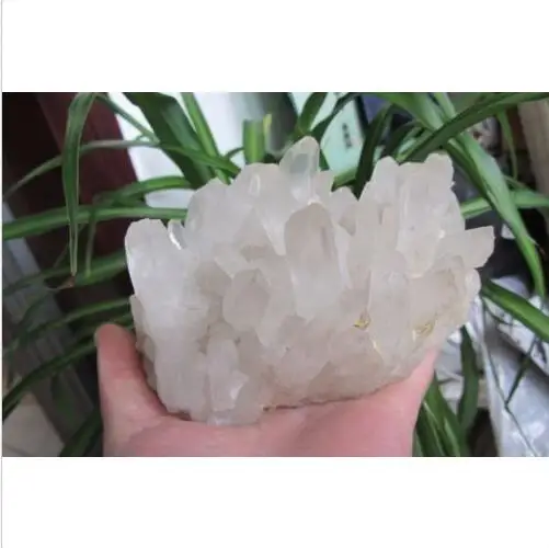 895.0g Clear Natural rare QUARTZ Crystal Cluster Specimen