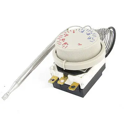 Freezer -30 to 30 Centigrade Temperature Beige Probe Capillary Thermostat