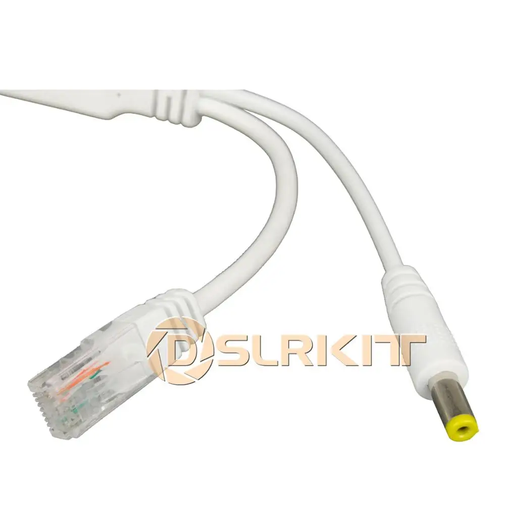 Imagem -03 - Dslrkit 250m Portas Poe Uplink Injector Switch Splitter Kit para 12v dc Cctv ip Câmera Max