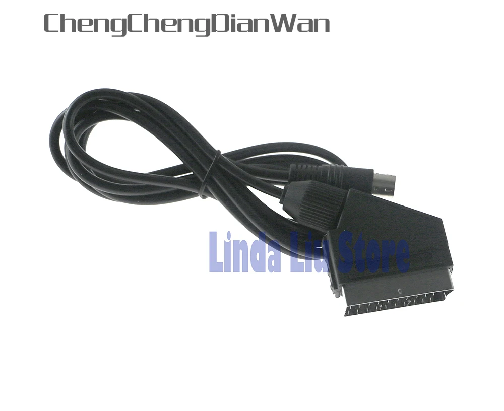 

ChengChengDianWan Scart Cable for SEGA Mega Drive 2 for Genesis 2 High Quality 10pcs/lot