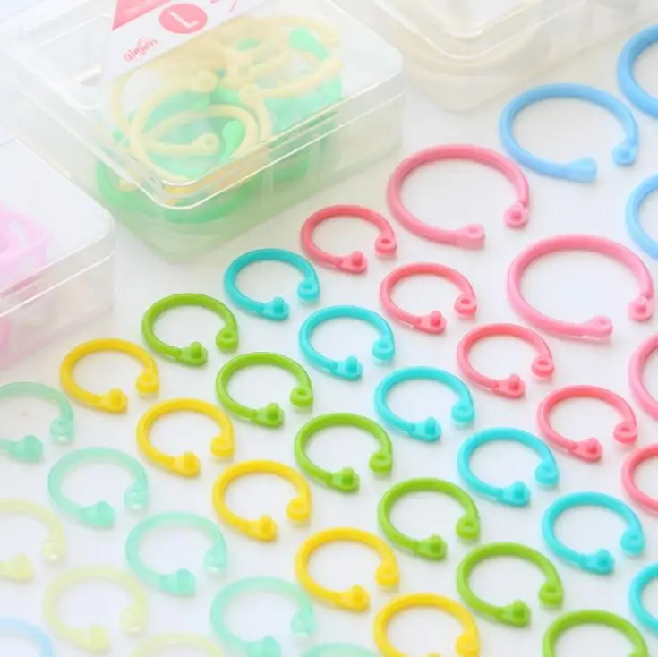 Small Size Loose-leaf Easy Rings 3 PCS/Lot Creative Loose-leaf Storage Ring Large Binding Ring