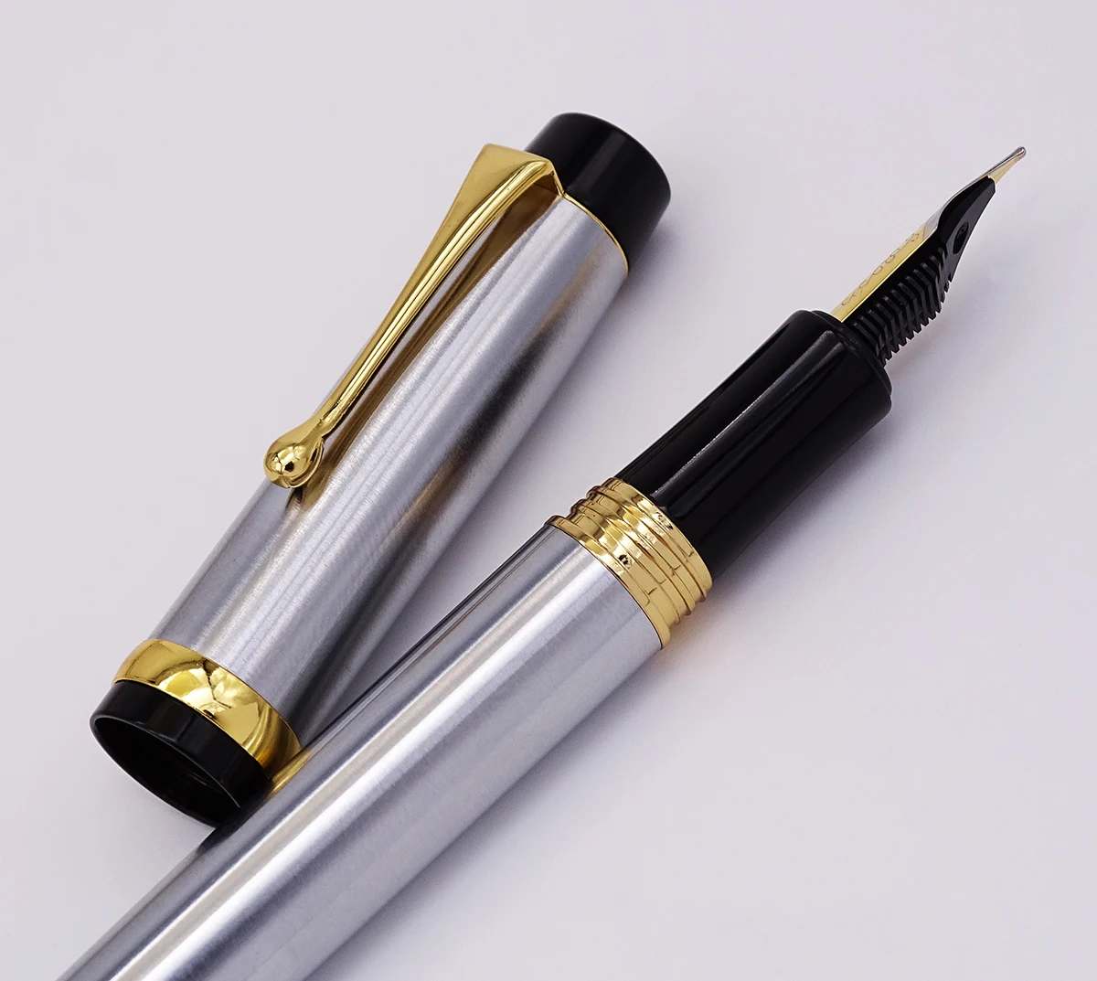 Jinhao – 15 stylos à encre de luxe, stylo à pointe moyenne 0.7mm, avec convertisseur en métal, pour le bureau, les affaires, la maison et l'école