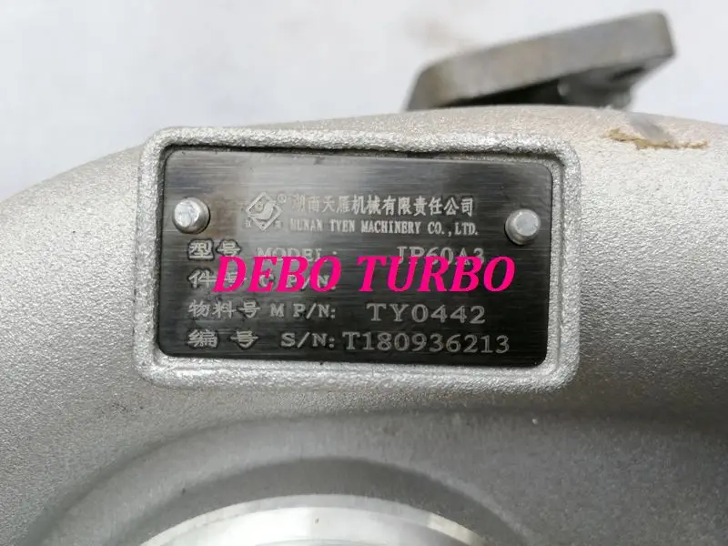 NEW GENUINE JP60 1118010-580-0000 Turbo Turbocharger for FAW Truck Wuxi Diesel CA4DF3 4.8L 103KW