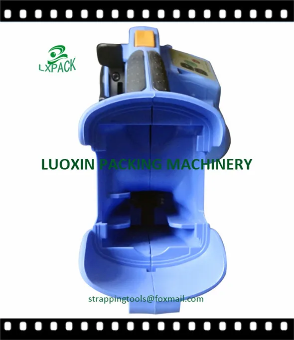 LX-PACK بطارية تعمل بالطاقة البلاستيك أدوات الربط ل البولي بروبلين PP و البوليستر الحيوانات الأليفة عادي و تنقش الأشرطة 13-16 مللي متر/19 مللي متر