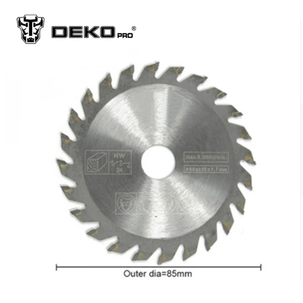 DEKOPRO Circular Saw Blades in Saw Blades for Cutting Wood and Metal Home DIY Tool Accessories