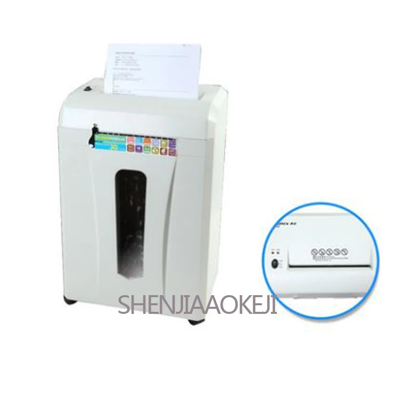 17L electric Shredder Office Mute household particle paper document grinder Large capacity paper bucket super shredding ability