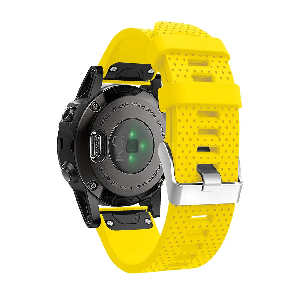 FFHAO Bracelet De Rechange Rapide En Silicone Pour Montre Garmin
