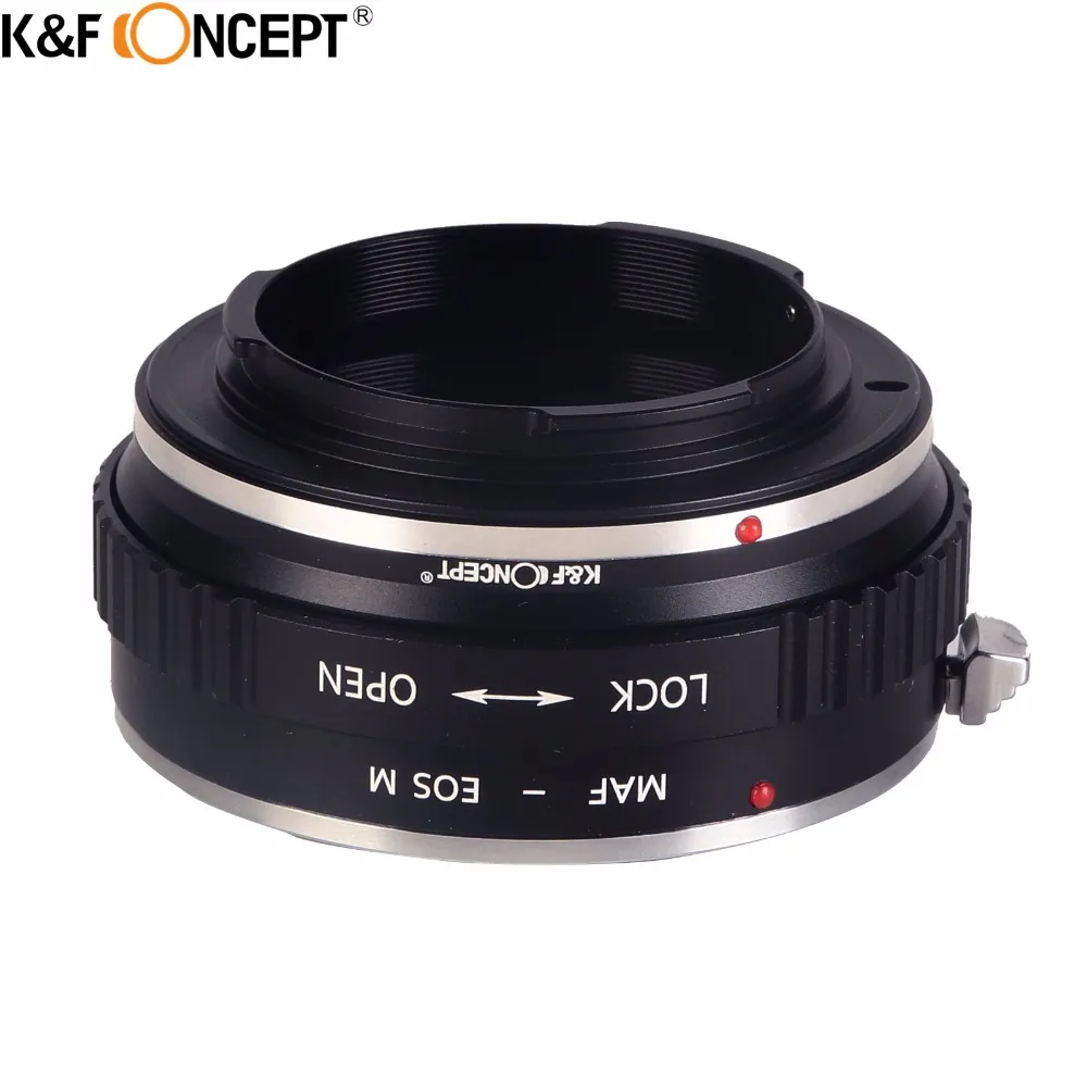 K & F CONCETTO AF-EOS Adattatori Per Obiettivi Fotografici Anello Per Sony Minolta/Alpha AF Lens Mount per Canon EOS M EF-M Mount Lens Corpo Della