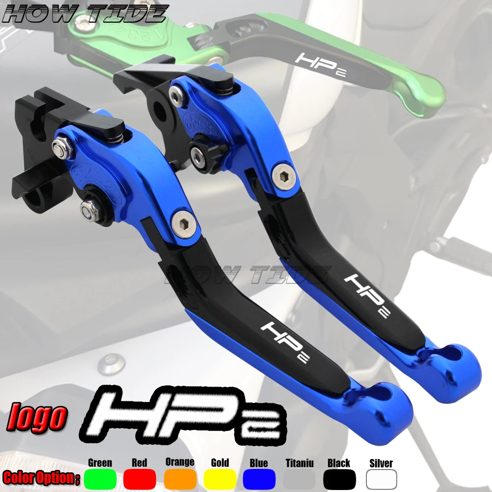 for BMW HP2 Megamoto HP2 Enduro 2005-2009 Motorcycle CNC Aluminum lever Adjustable Foldable Lengthening brake clutch levers