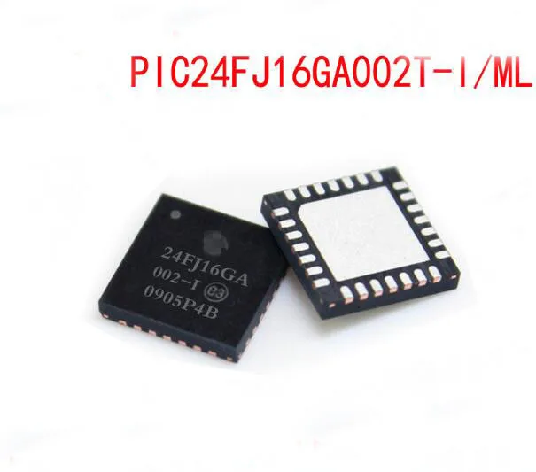 10/PCS الكثير PIC24FJ16GA002-I/ML PIC24FJ16GA002 24FJ16GA002-I QFN28 جديد